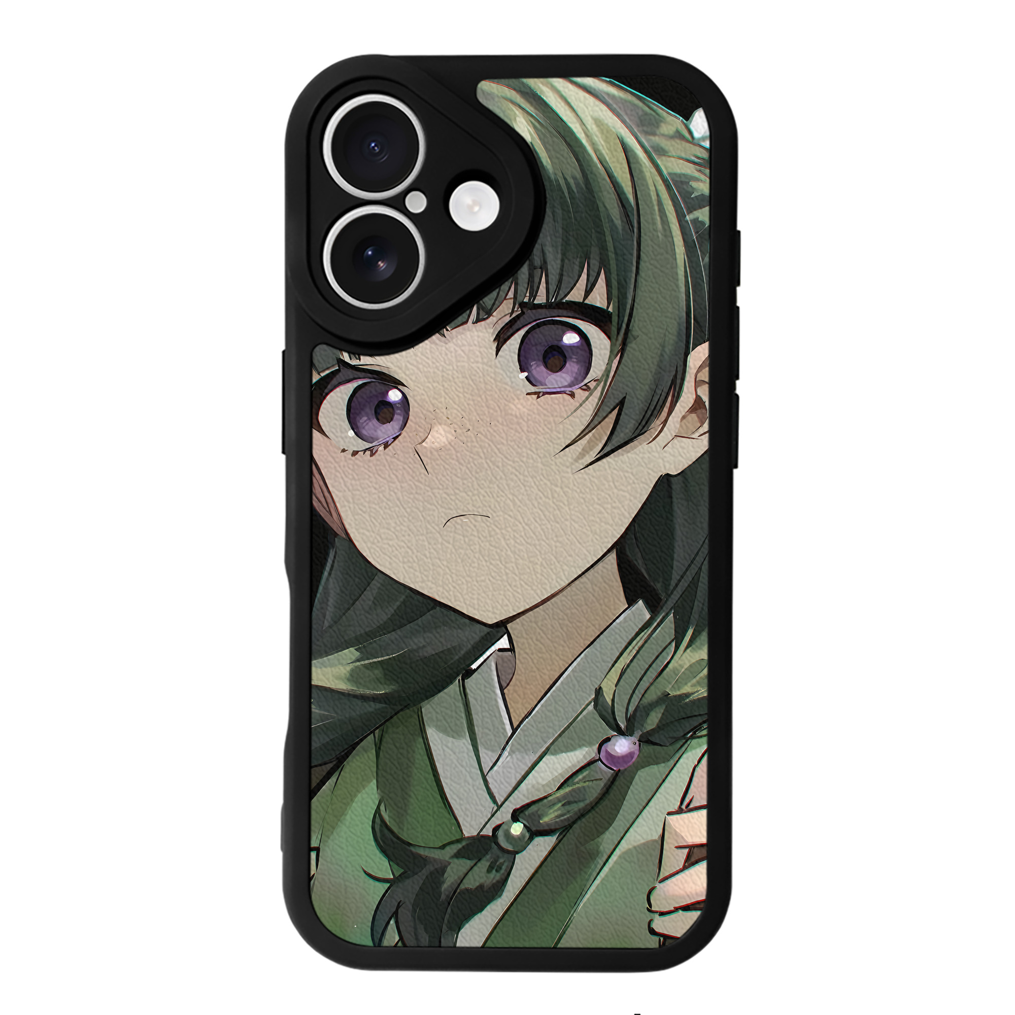 （画像用） 薬屋のひとりごと The Apothecary Diaries 【iPhone 16シリーズ対応】シリコンスマホケース（レザー調） 材質：シリコン